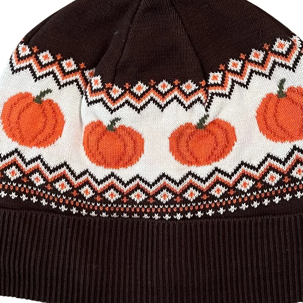 NWT Gymboree Unisex Girls & Boys Fall Pumpkin Beanie - SIZE 12-24M